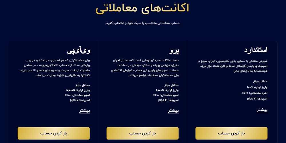 حساب‌ های معاملاتی تخصصی؛ بستر موفقیت برای هر معامله‌ گر