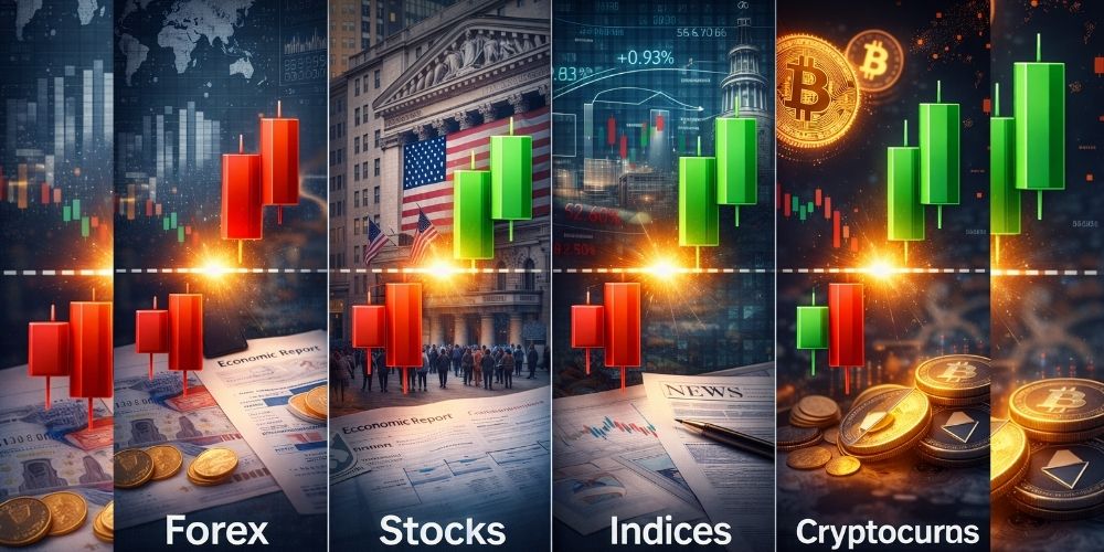 تفاوت گپ‌ های قیمتی در بازارهای مختلف